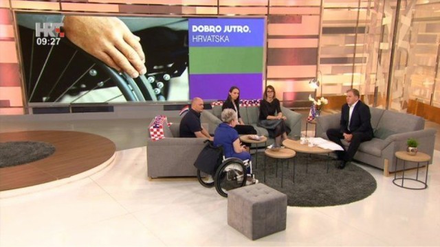 Gostovanje pomoćnika ravnateljice za sustav zapošljavanja osoba s invaliditetom u emisiji „Dobro jutro, Hrvatska“